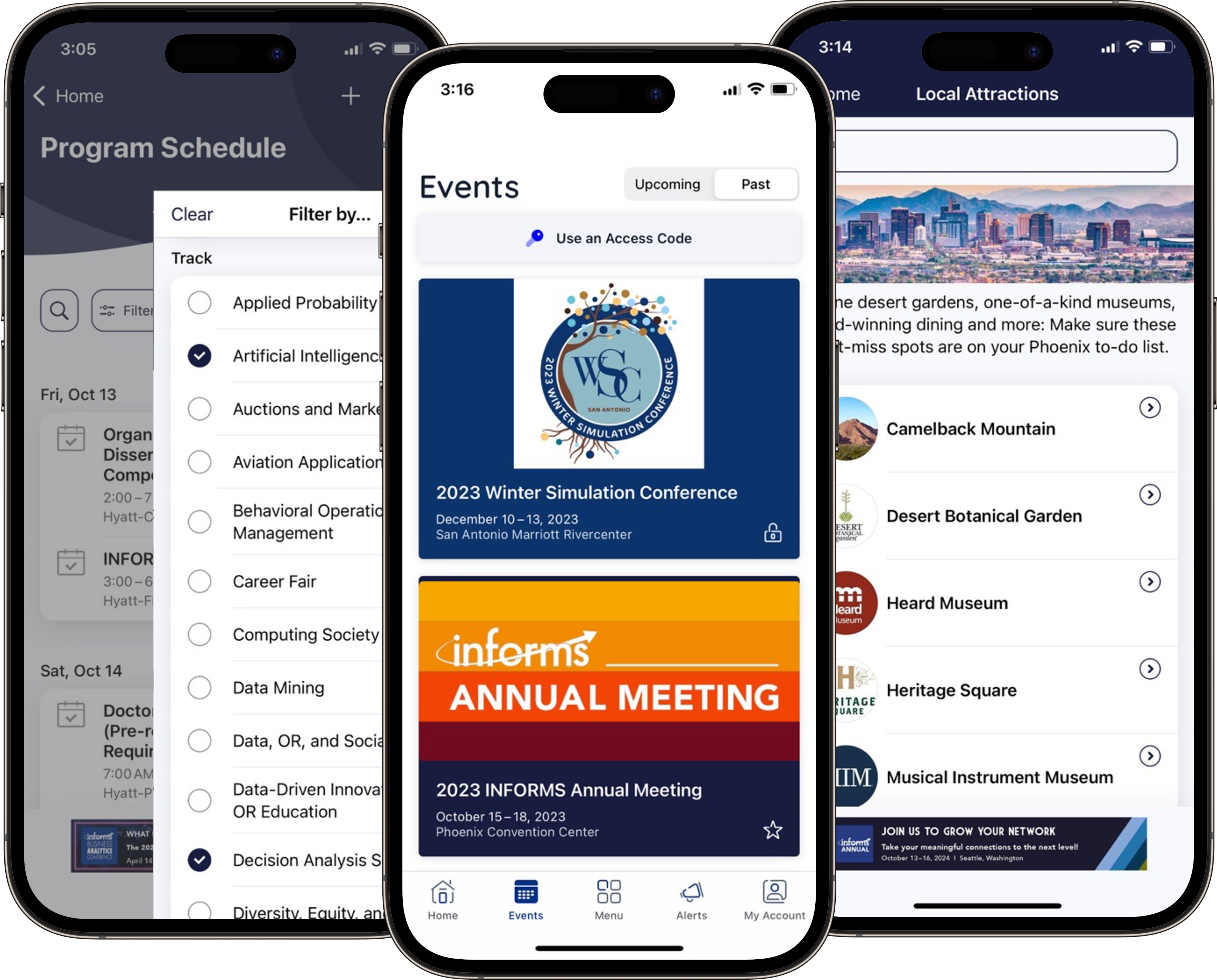 INFORMS Event Mobile App